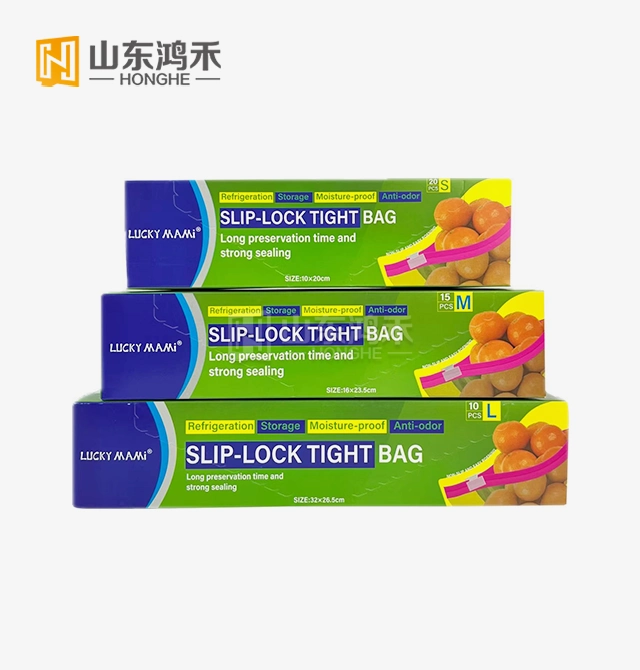 Slide Lock Plastic Bags